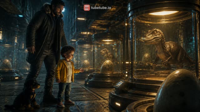 Scene 2 - The Underground Dinosaur Lab