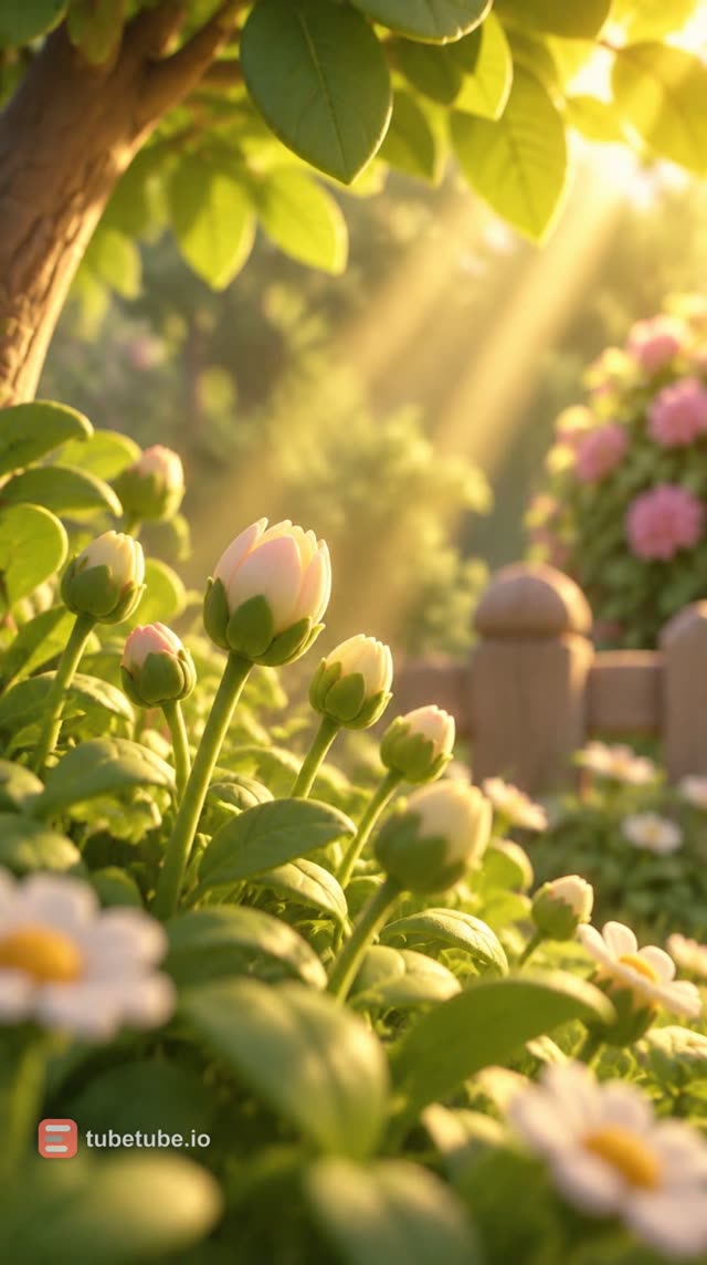 Scene 2 - Grannys Bonnets in the Sun