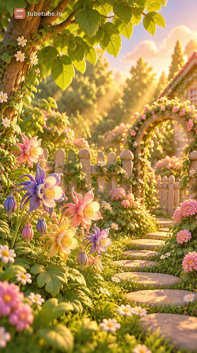 Scene 7 - Grannys Bonnets in the Sun