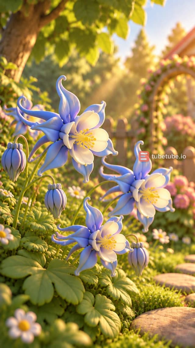 Scene 9 - Grannys Bonnets in the Sun