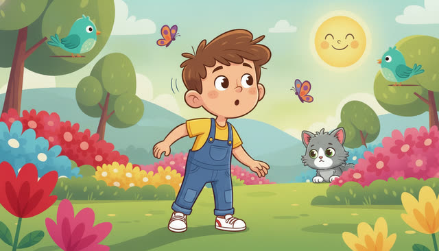 Scene 2 - Minik Kedi Mırmır ve Küçük Efe
