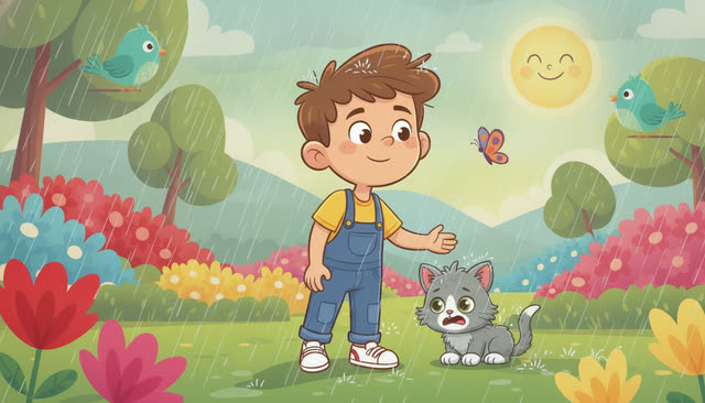 Scene 3 - Minik Kedi Mırmır ve Küçük Efe