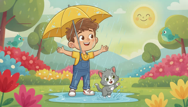 Scene 7 - Minik Kedi Mırmır ve Küçük Efe