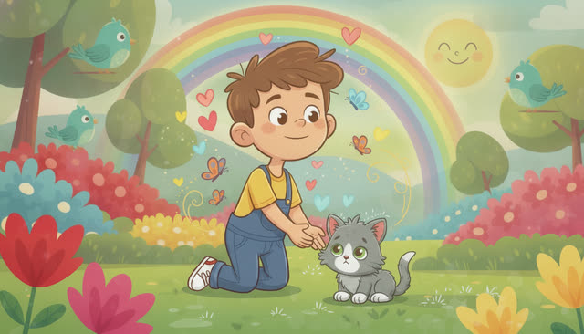 Scene 9 - Minik Kedi Mırmır ve Küçük Efe