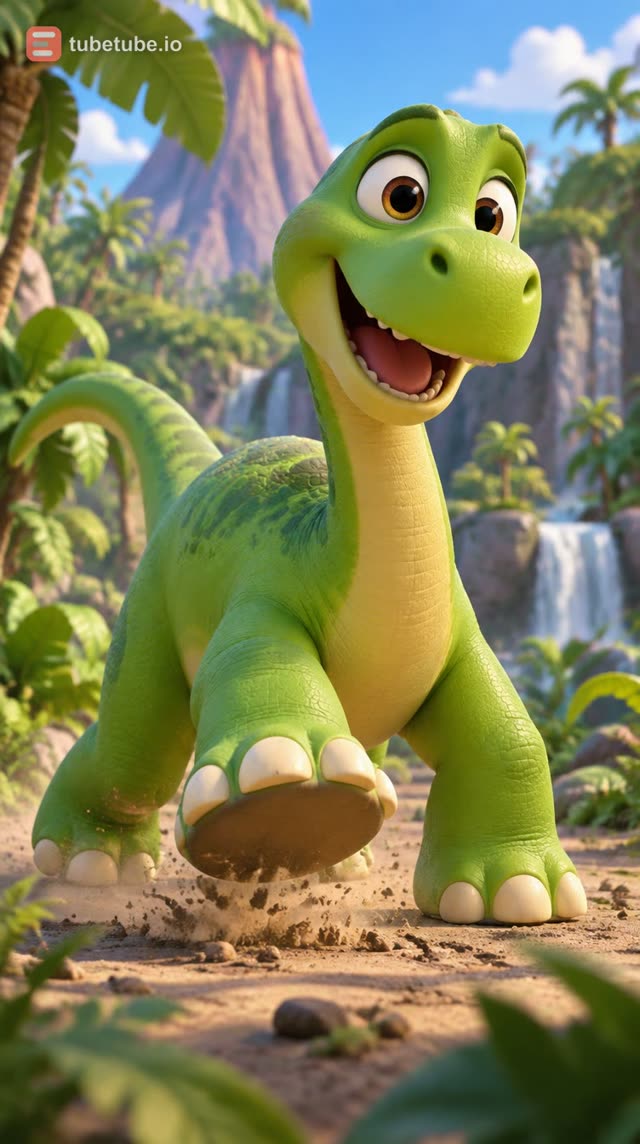 Scene 1 - Dino Stomp Stomp