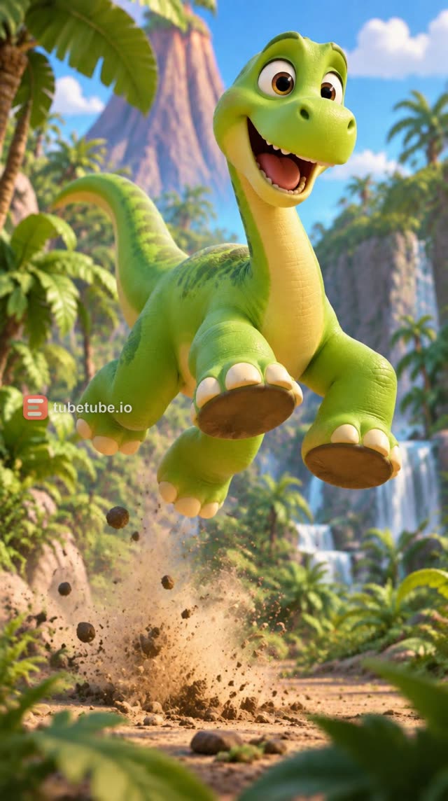 Scene 3 - Dino Stomp Stomp
