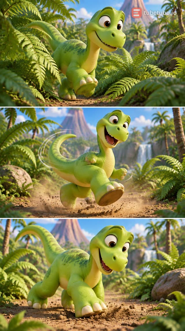 Scene 4 - Dino Stomp Stomp
