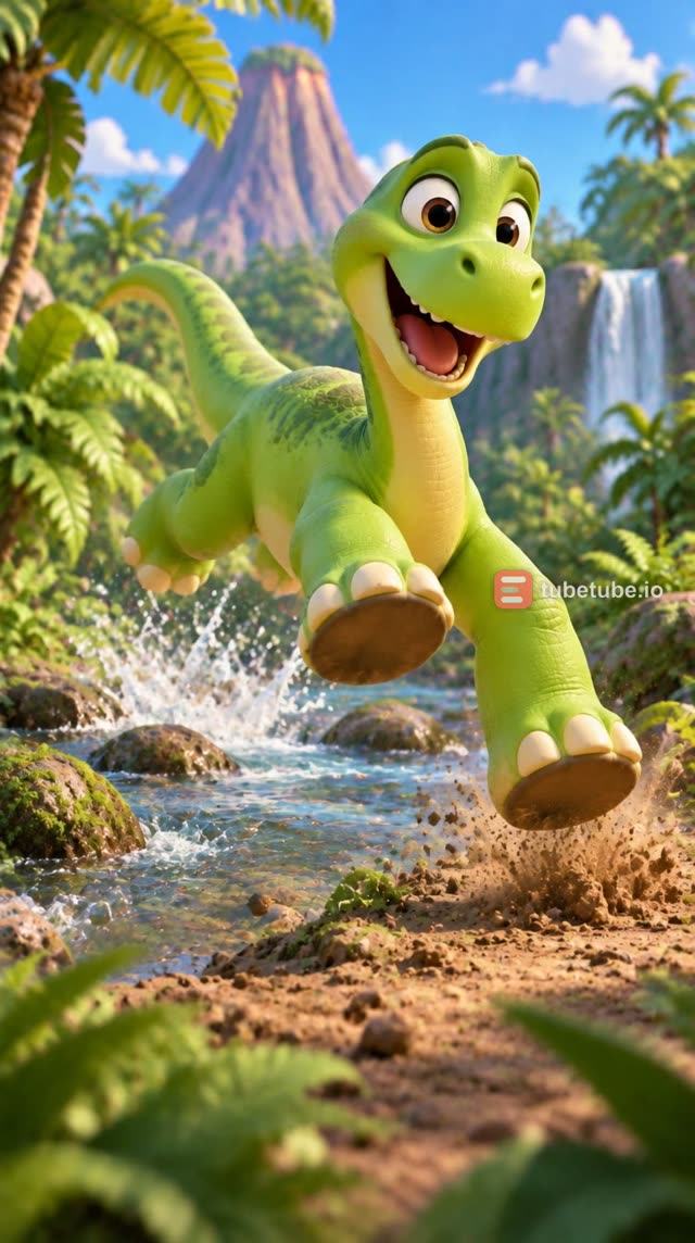 Scene 6 - Dino Stomp Stomp
