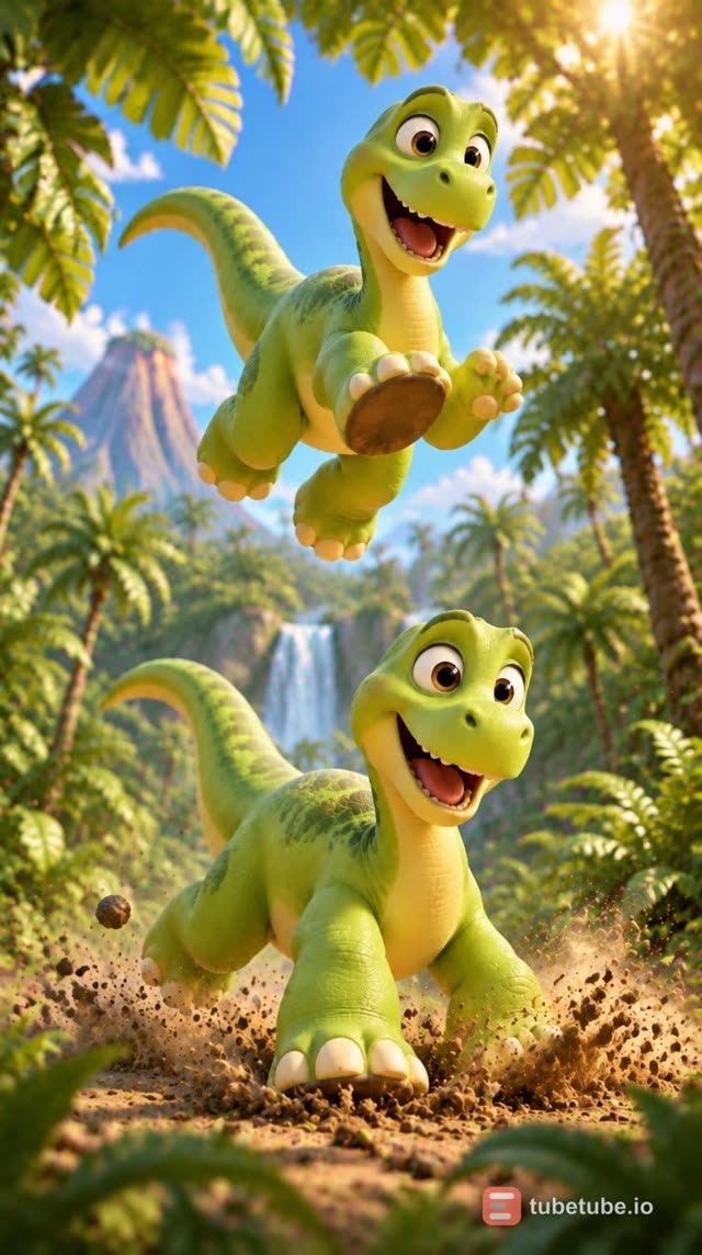 Scene 8 - Dino Stomp Stomp