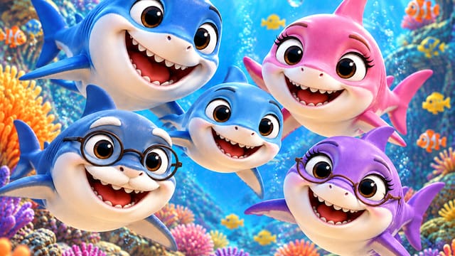The sharks family