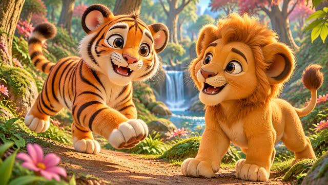 Scene 2 - Lav i Tigar