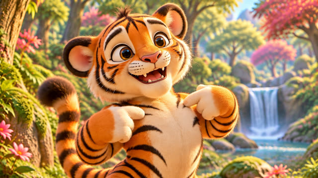 Scene 5 - Lav i Tigar