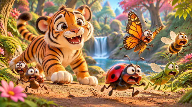 Scene 7 - Lav i Tigar