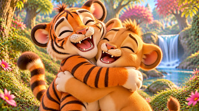 Scene 16 - Lav i Tigar