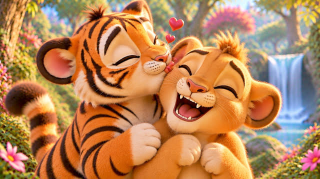 Scene 17 - Lav i Tigar