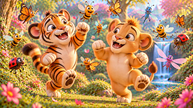 Scene 20 - Lav i Tigar