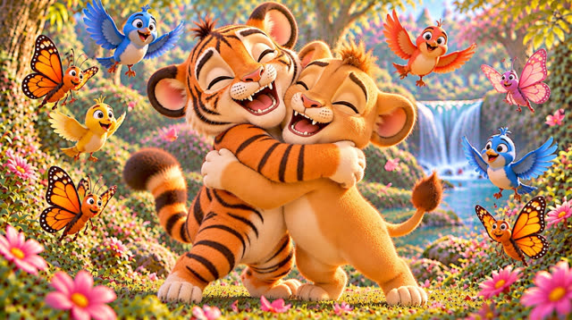 Scene 21 - Lav i Tigar