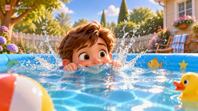 Scene 3 - Bataille d'eau au parc