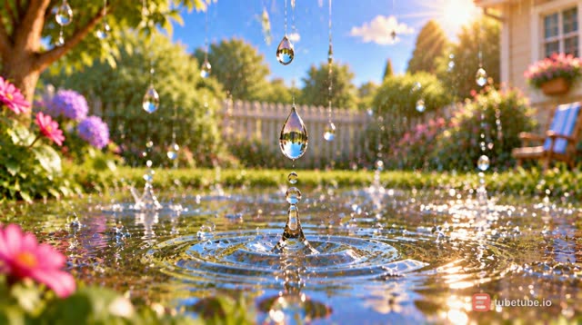 Scene 9 - Bataille d'eau au parc
