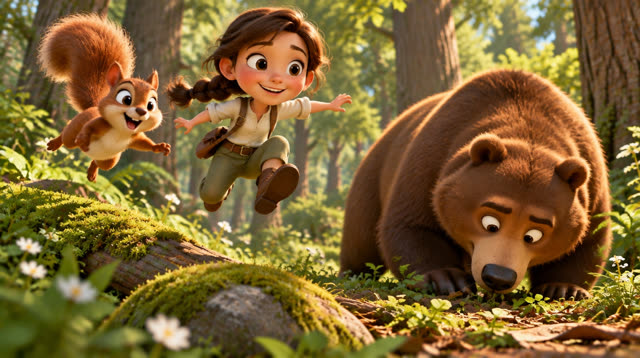 Scene 2 - The forest little wonder