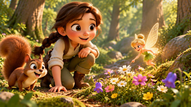 Scene 4 - The forest little wonder