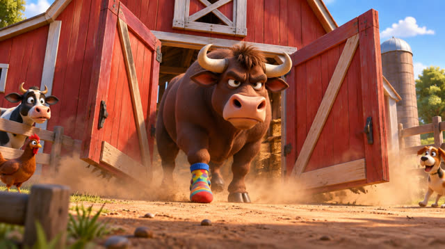 Scene 2 - The grumpy Ox