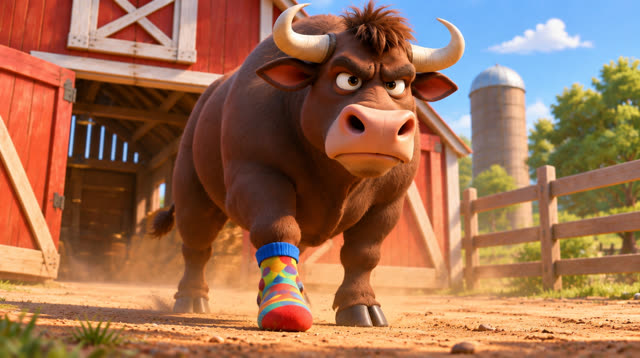 Scene 3 - The grumpy Ox