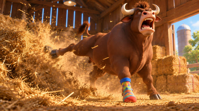 Scene 4 - The grumpy Ox