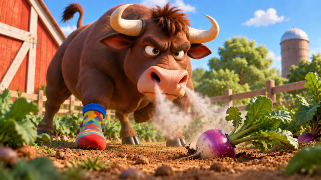 Scene 7 - The grumpy Ox