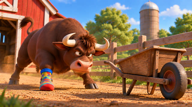 Scene 8 - The grumpy Ox