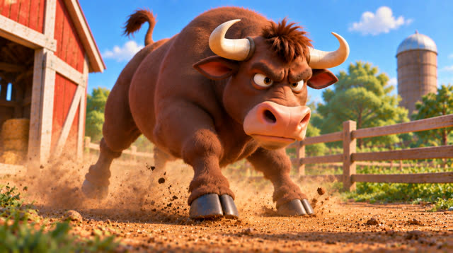 Scene 12 - The grumpy Ox