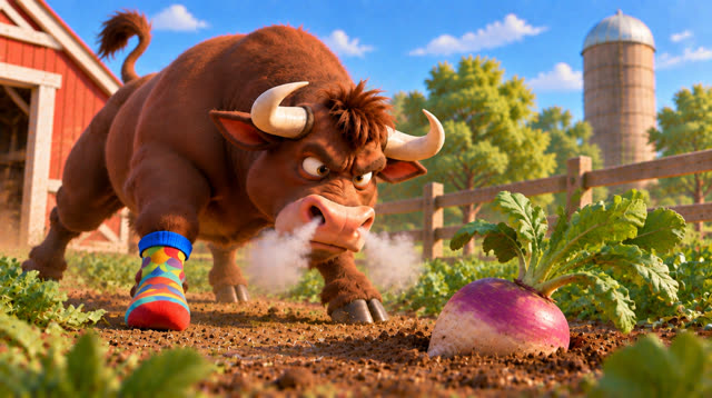 Scene 18 - The grumpy Ox