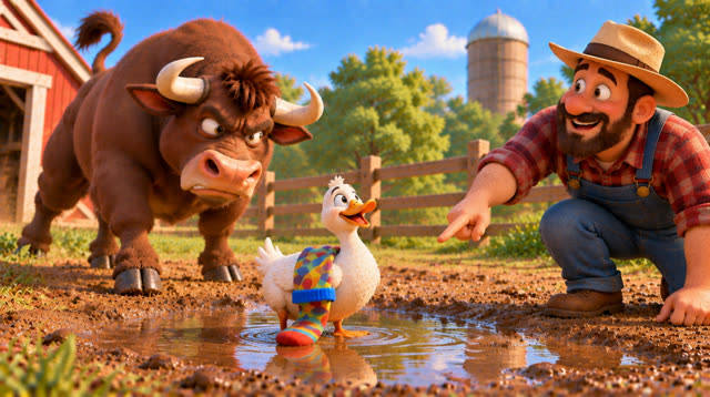 Scene 19 - The grumpy Ox