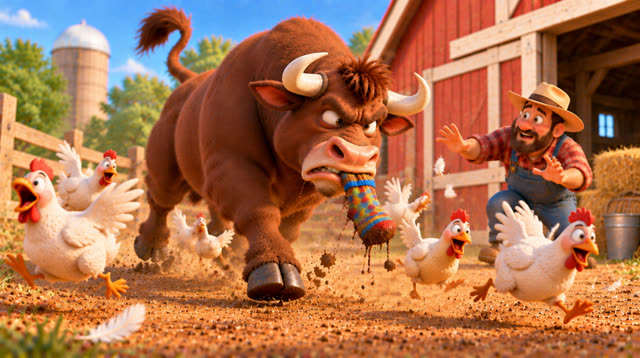 Scene 22 - The grumpy Ox