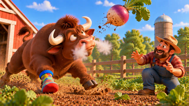 Scene 23 - The grumpy Ox