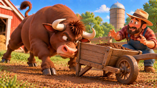 Scene 24 - The grumpy Ox