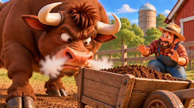 Scene 25 - The grumpy Ox