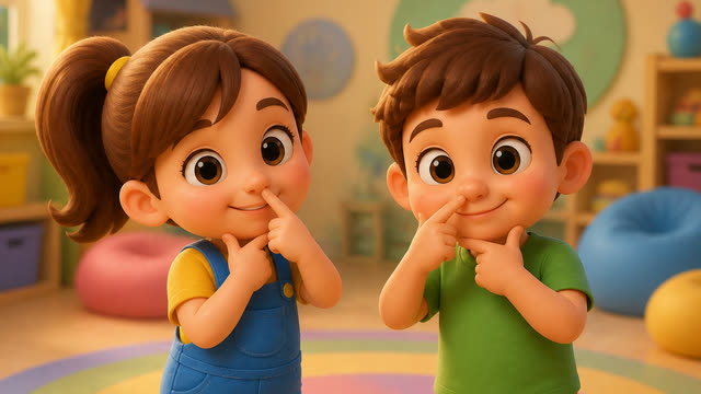 Scene 4 - 🎵 Touch, Tap & Wiggle! | Body Parts Song for Kids