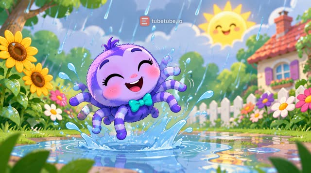 Scene 2 - Pip the Purple Spider - Let's Dance!