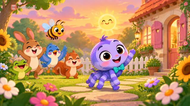 Scene 4 - Pip the Purple Spider - Let's Dance!