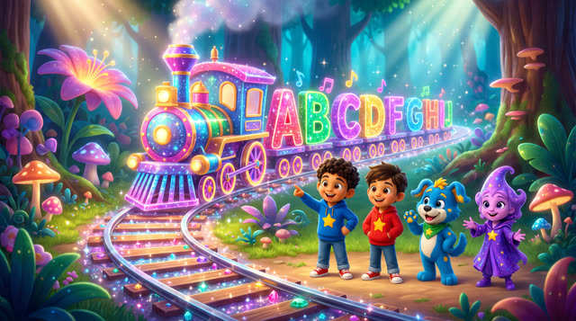 Scene 1 - The Alphabet Magic Train