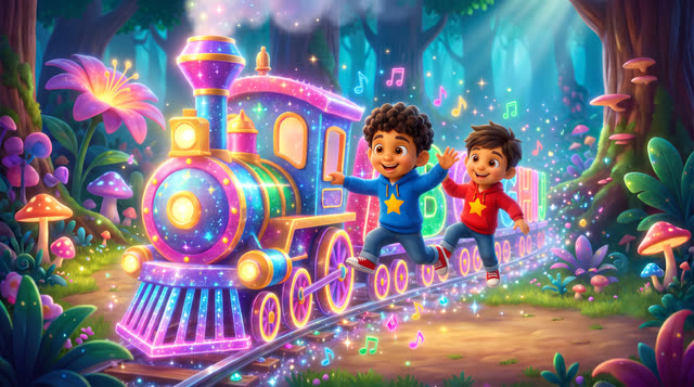 Scene 3 - The Alphabet Magic Train