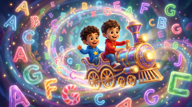 Scene 11 - The Alphabet Magic Train