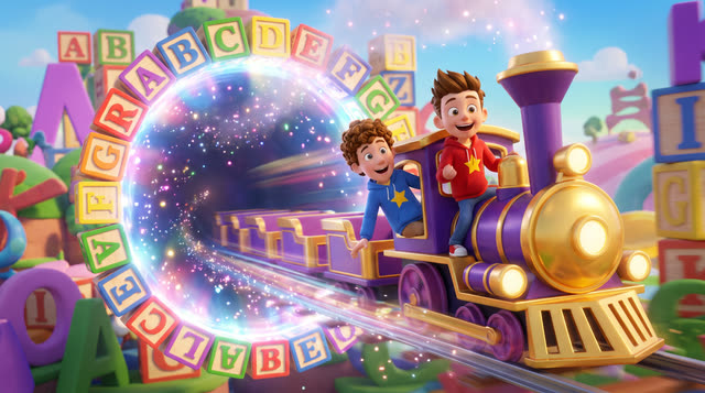 Scene 13 - The Alphabet Magic Train