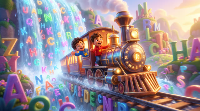 Scene 20 - The Alphabet Magic Train