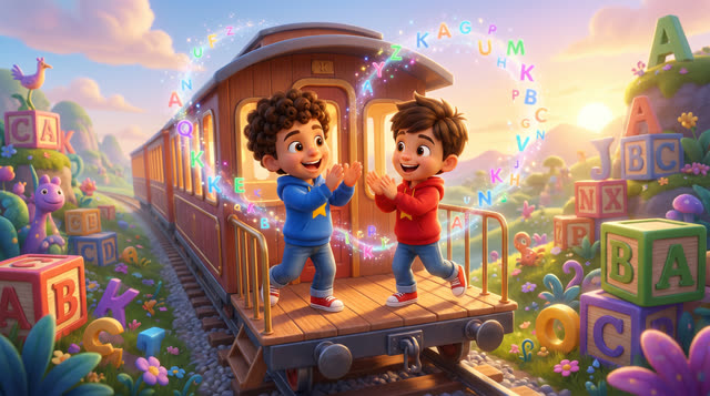 Scene 21 - The Alphabet Magic Train