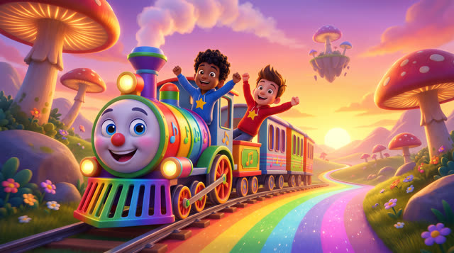 Scene 44 - The Alphabet Magic Train