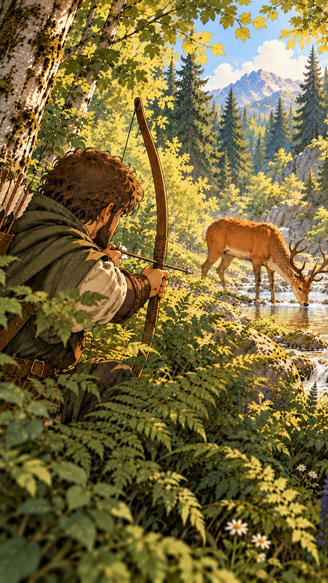 Scene 3 - Huldra et le chasseur