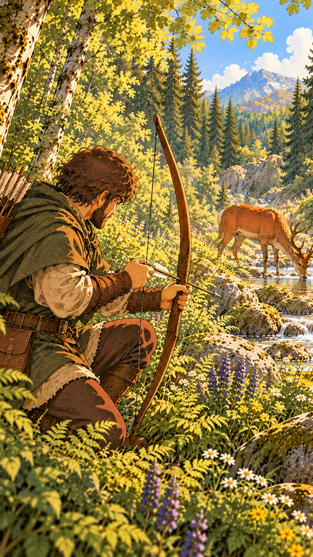 Scene 4 - Huldra et le chasseur
