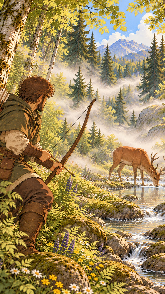 Scene 6 - Huldra et le chasseur